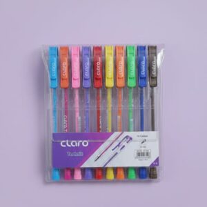 10 stylo avec 10 couleurs